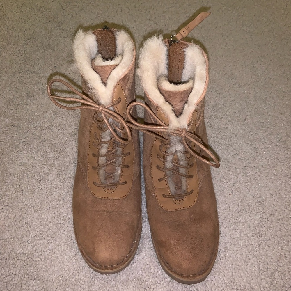 UGG fuzzy boots